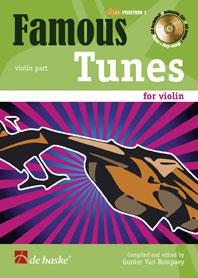 Famous Tunes - for violin - pro housle